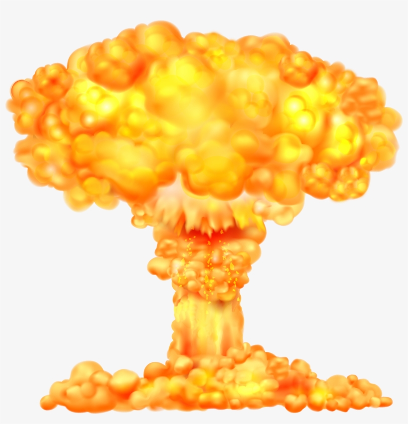 Nuke clipart explosion effect, Nuke explosion effect Transparent FREE