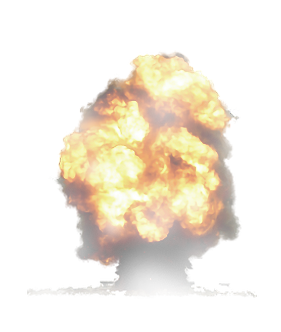 Nuke explosion smoke