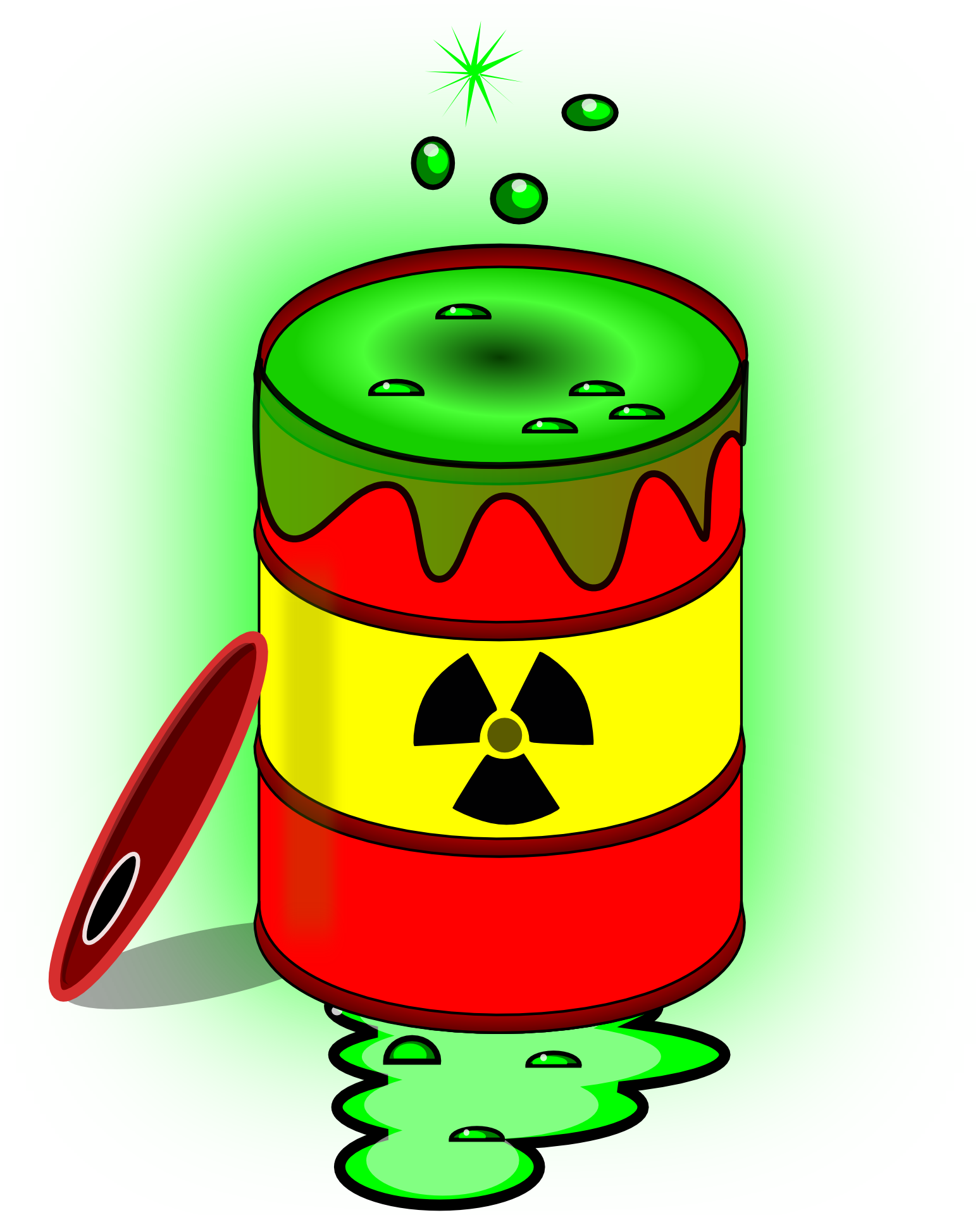 nuke clipart hazardous material