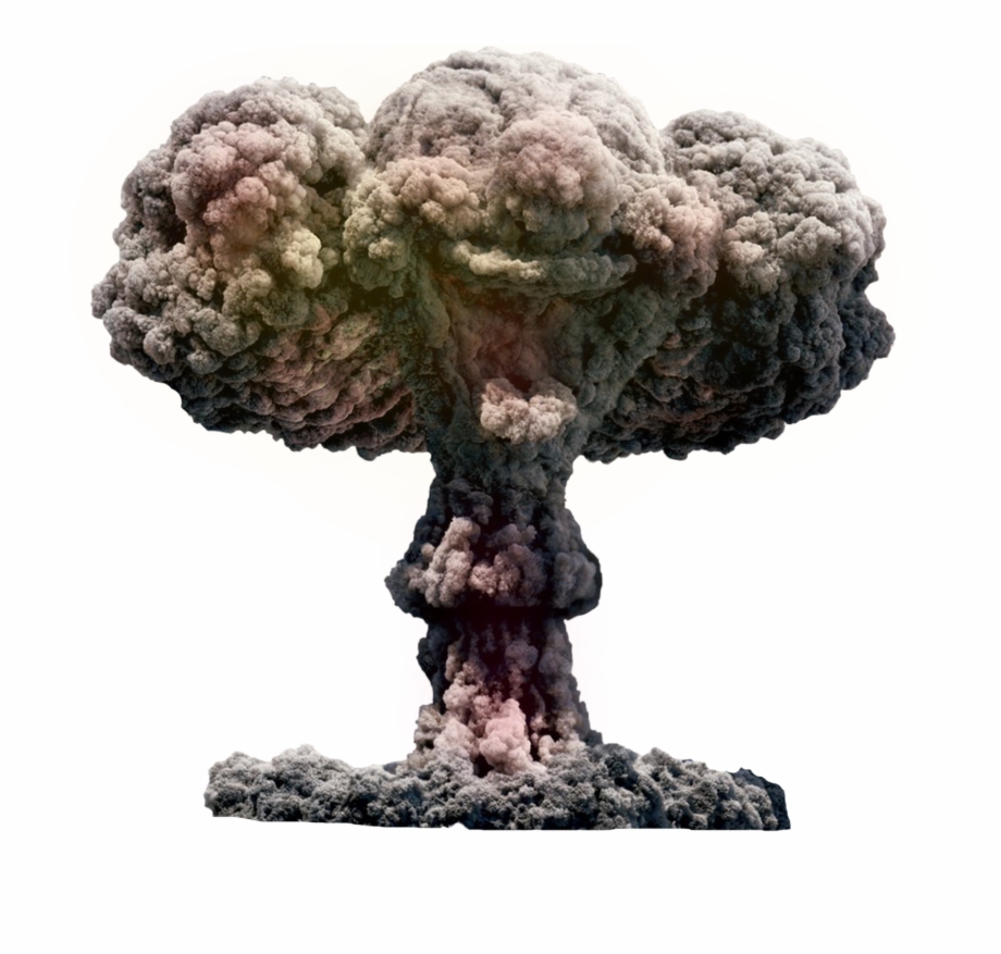 Download for free png. Nuke clipart mushroom