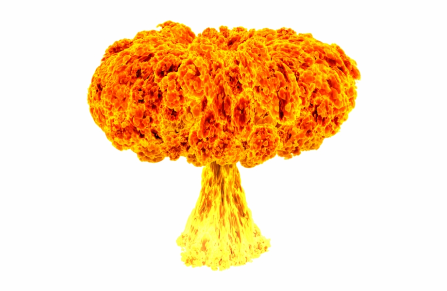 Explosion png gif transparent. Nuke clipart nuclear test