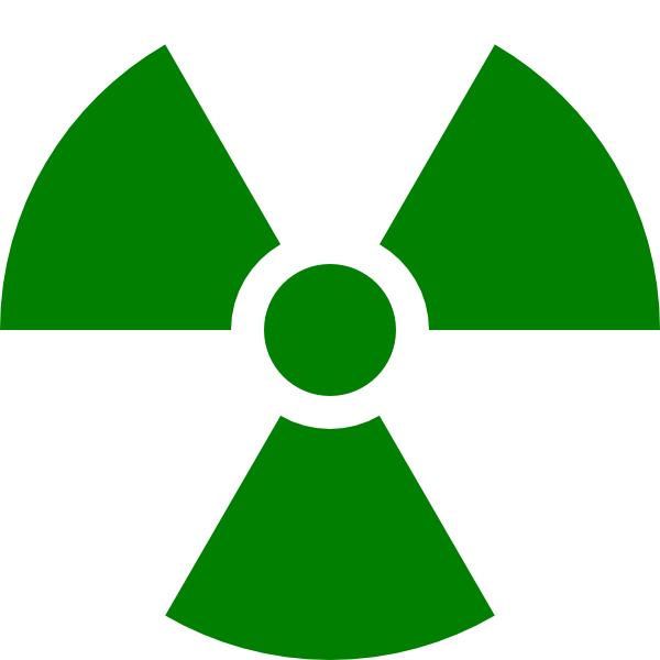 Nuclear clip art at. Nuke clipart radioactive sign