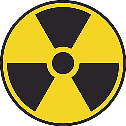 Amazon com nuclear radiation. Nuke clipart radioactive sign
