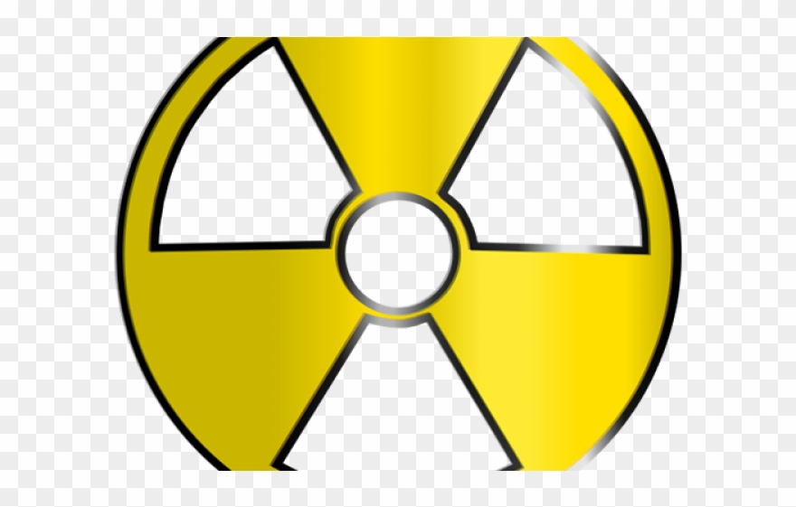 Nuke clipart radioactive sign. Nuclear medicine 