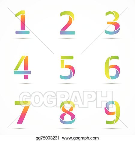 number 6 clipart creative