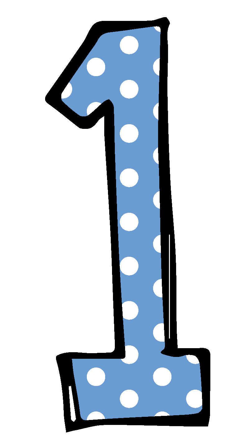 number 4 clipart bright