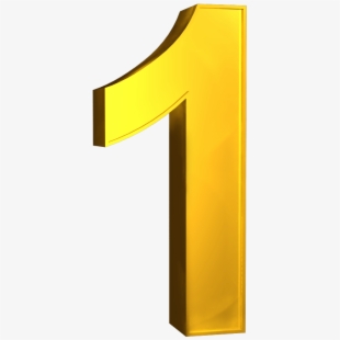 number 1 clipart numerical number