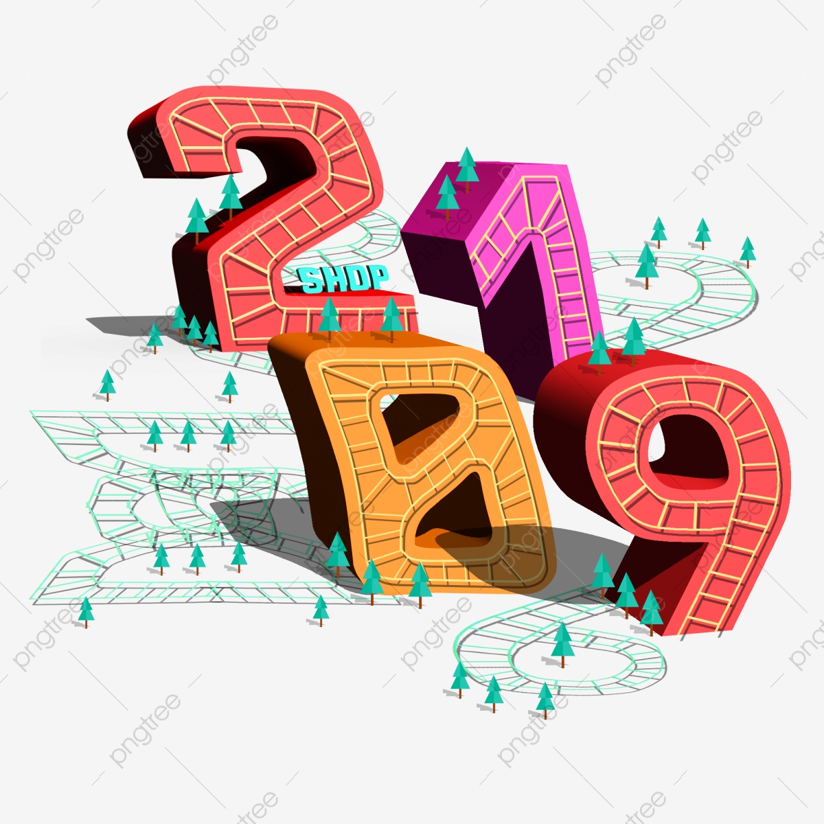  d word digital. Number 2 clipart artistic