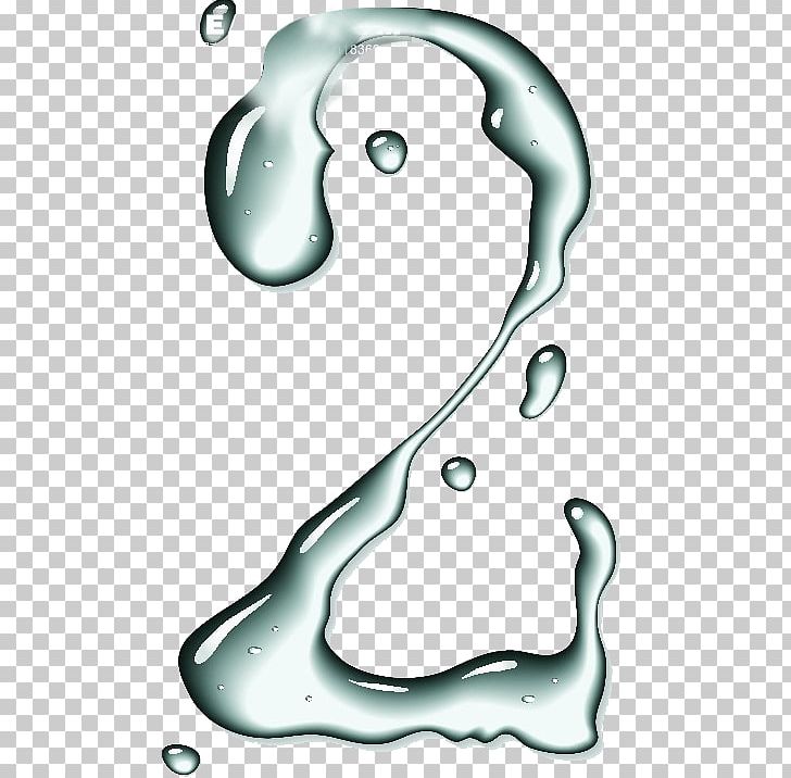 Liquid png art black. Number 2 clipart bright
