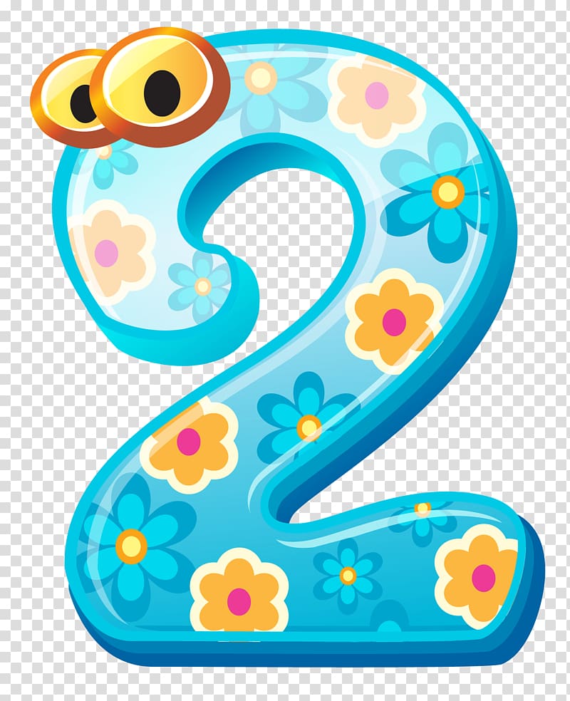 number 2 clipart cute