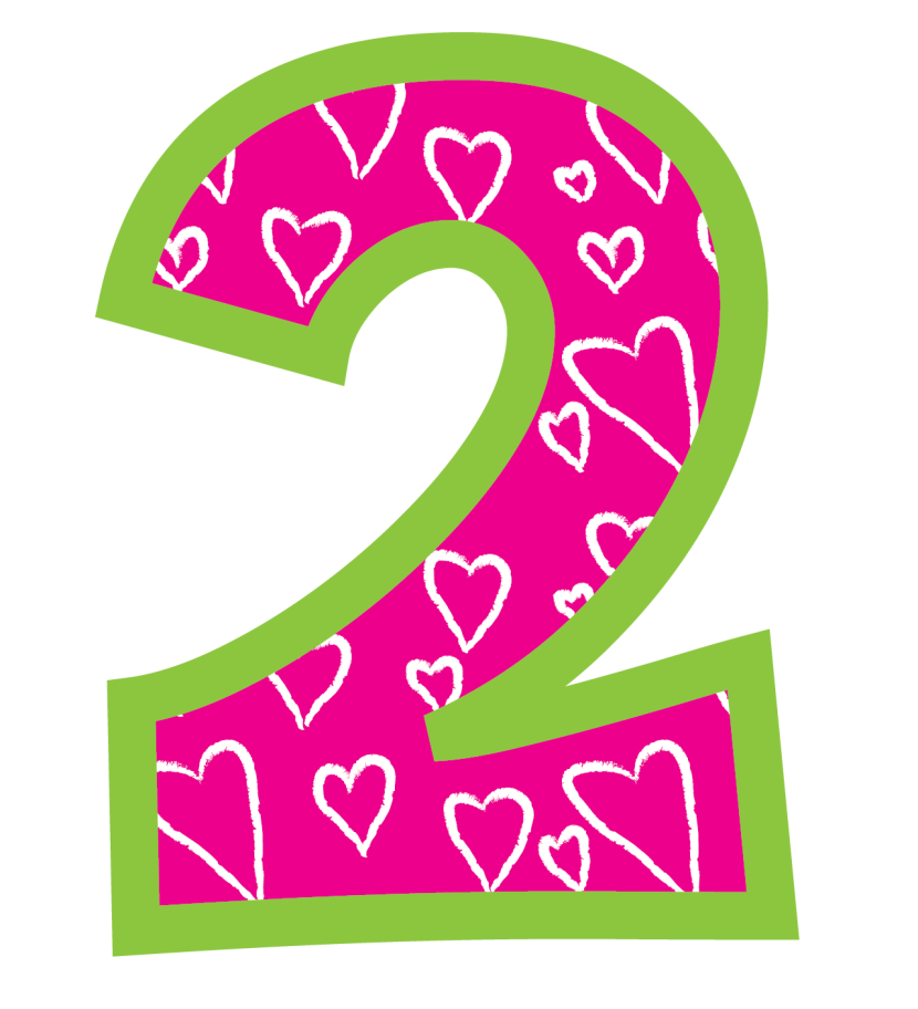 number clipart cute