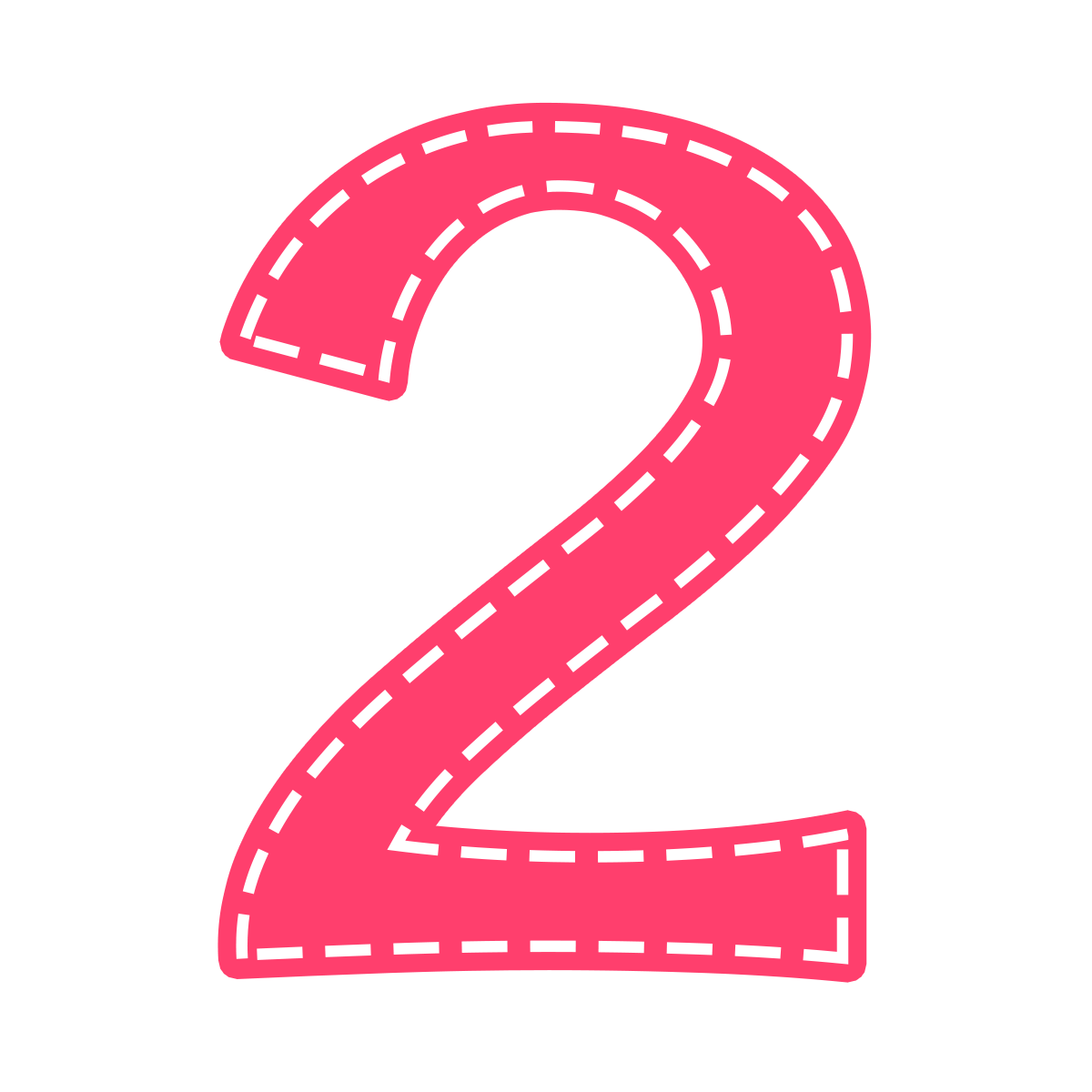 Number 2 clipart glittery, Number 2 glittery Transparent FREE for ...