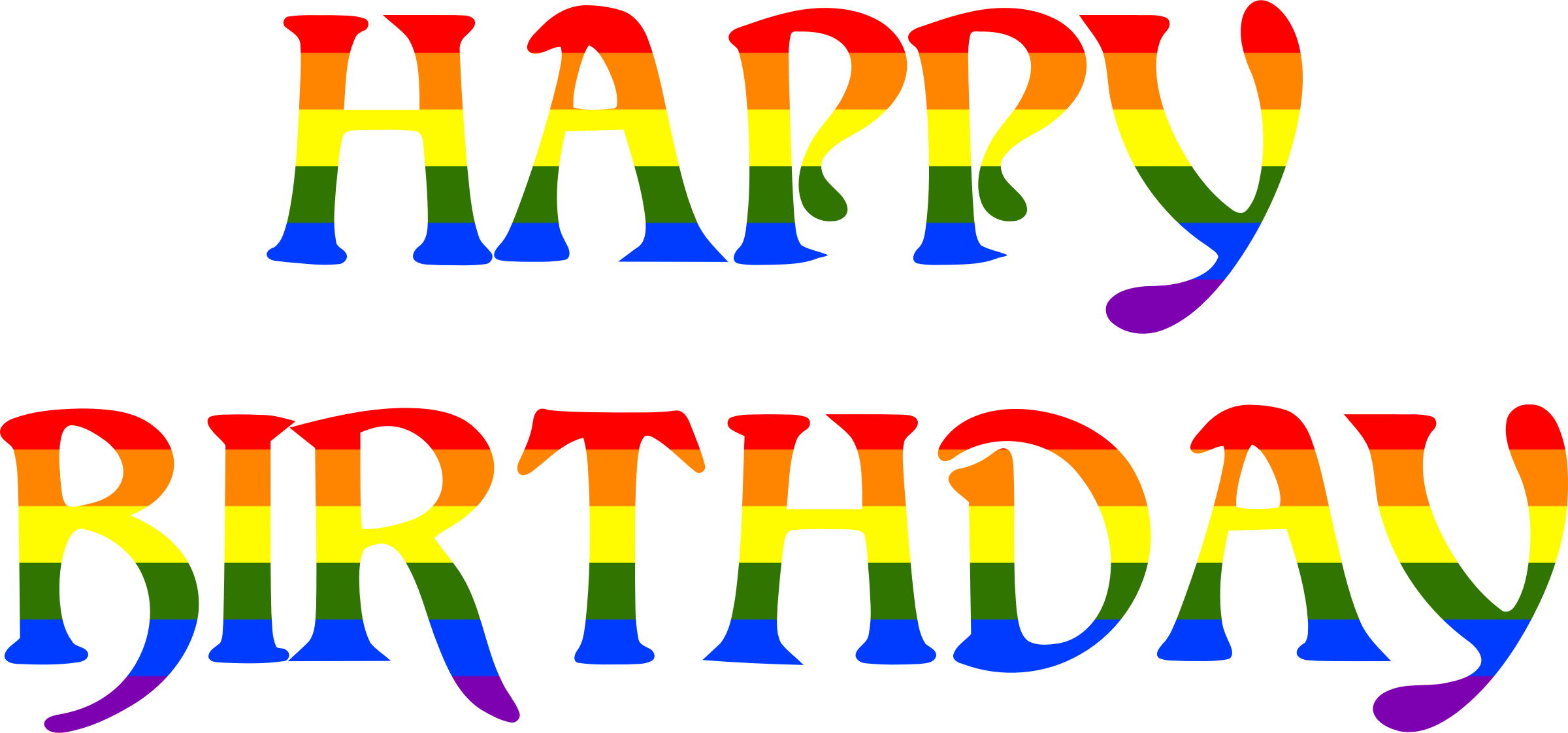 Number 2 clipart happy birthday, Number 2 happy birthday Transparent ...