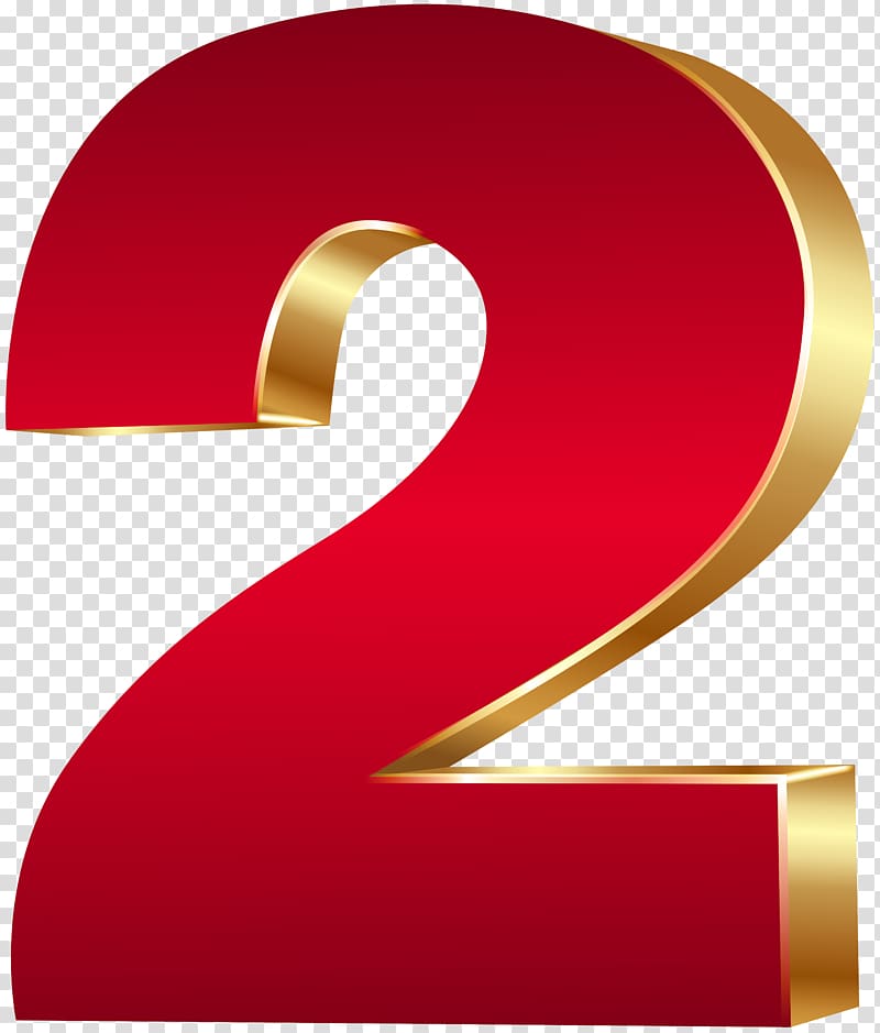 number 2 clipart logo