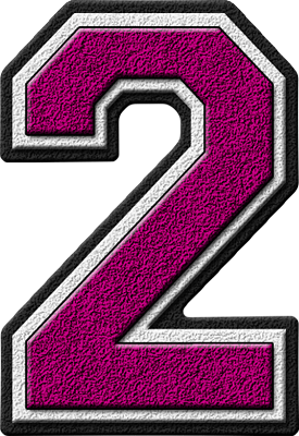 number 2 clipart numeral