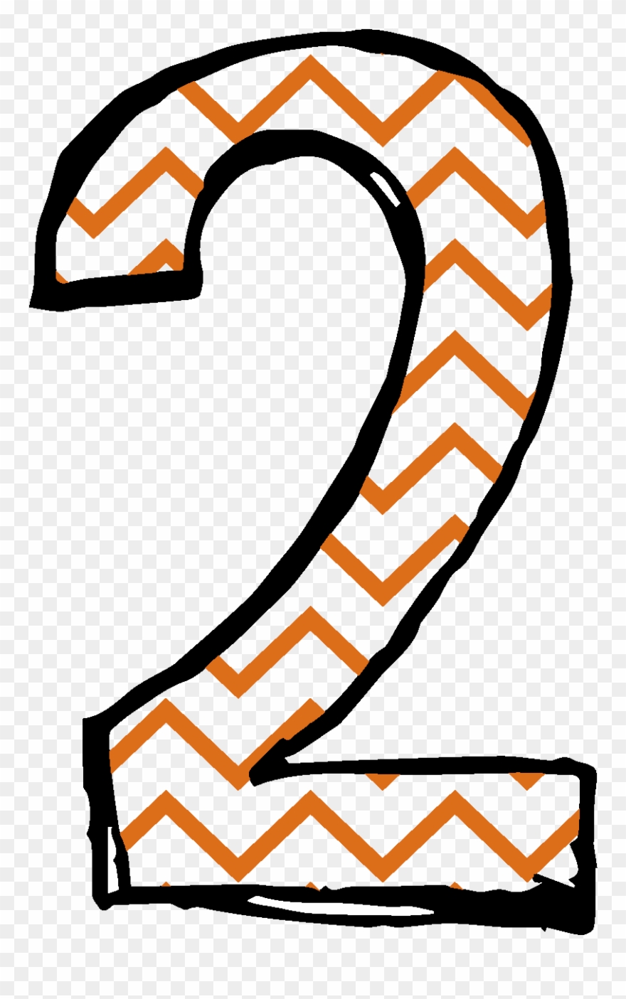 The next two are. Number 2 clipart second
