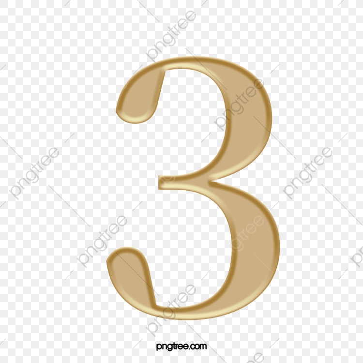 number 3 clipart file