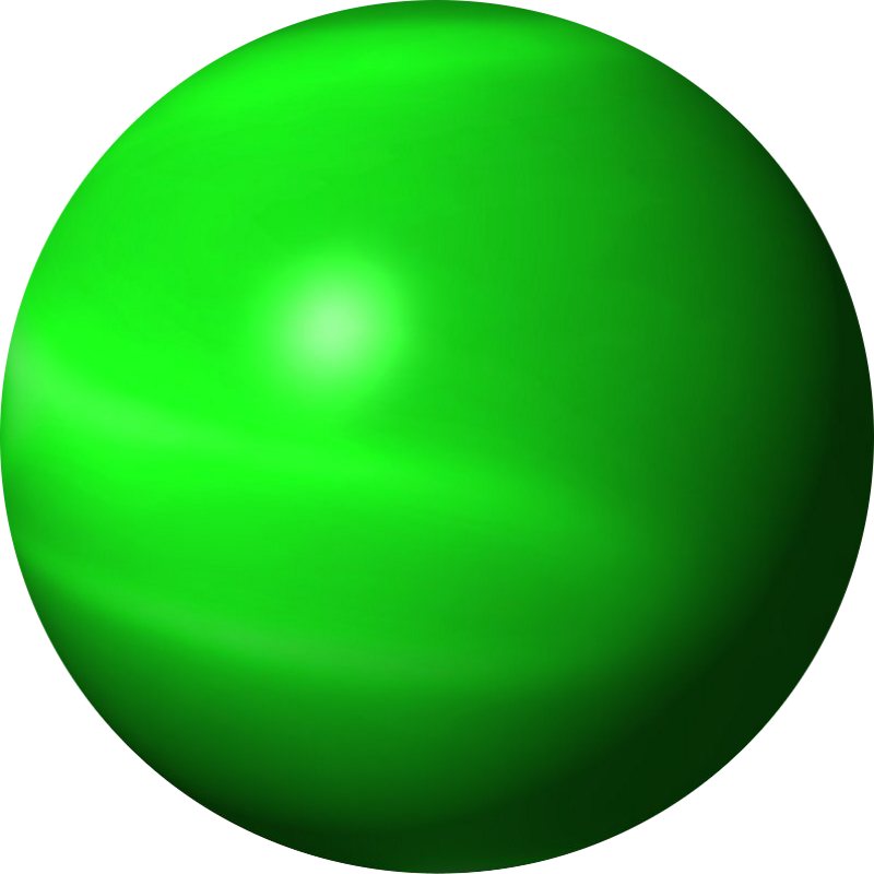 number 3 clipart green