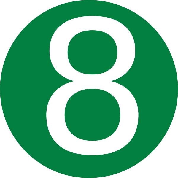 number 3 clipart rounded