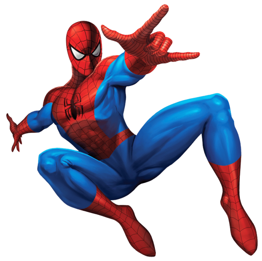 number 3 clipart spiderman