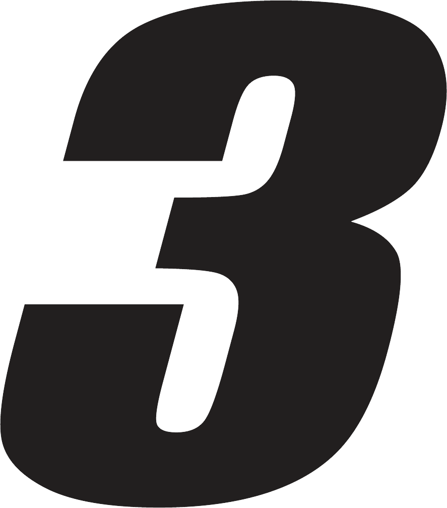 number 3 clipart transparent background