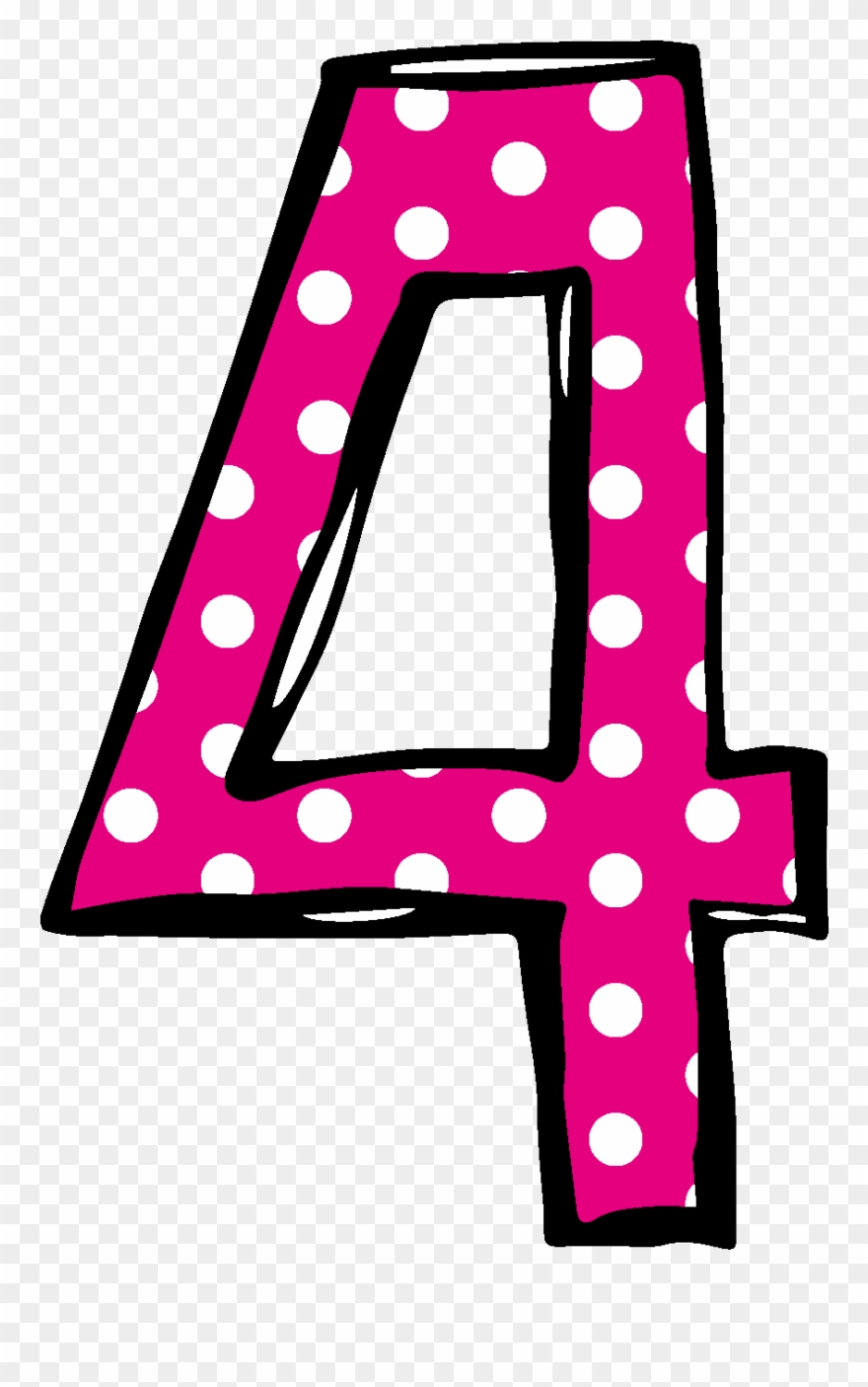 number 3 clipart number4