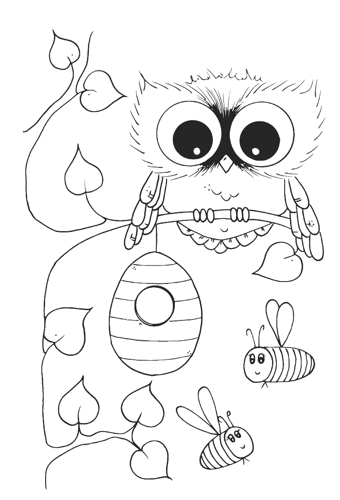 number 4 clipart coloring sheet