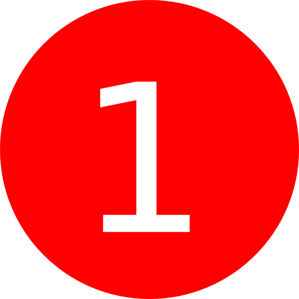 number 4 clipart light