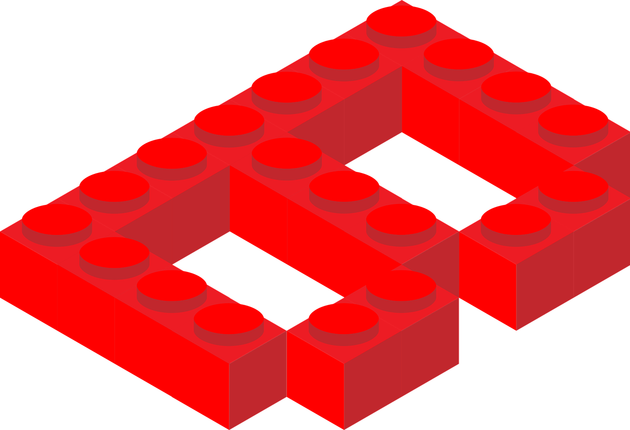number 4 clipart number lego
