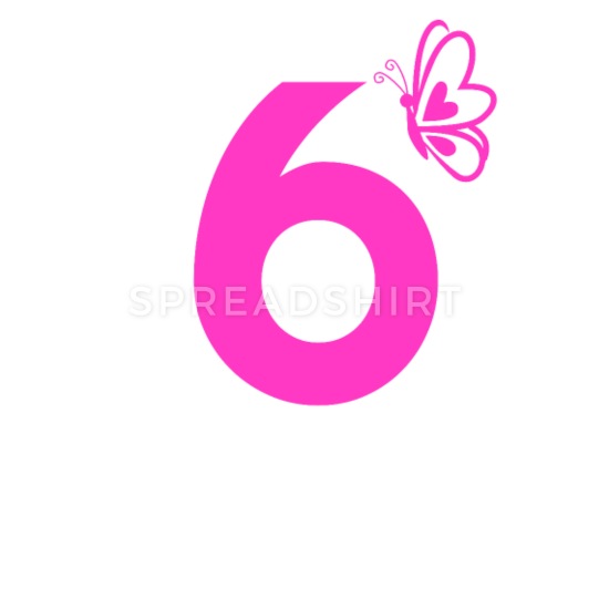 number 6 clipart 6th