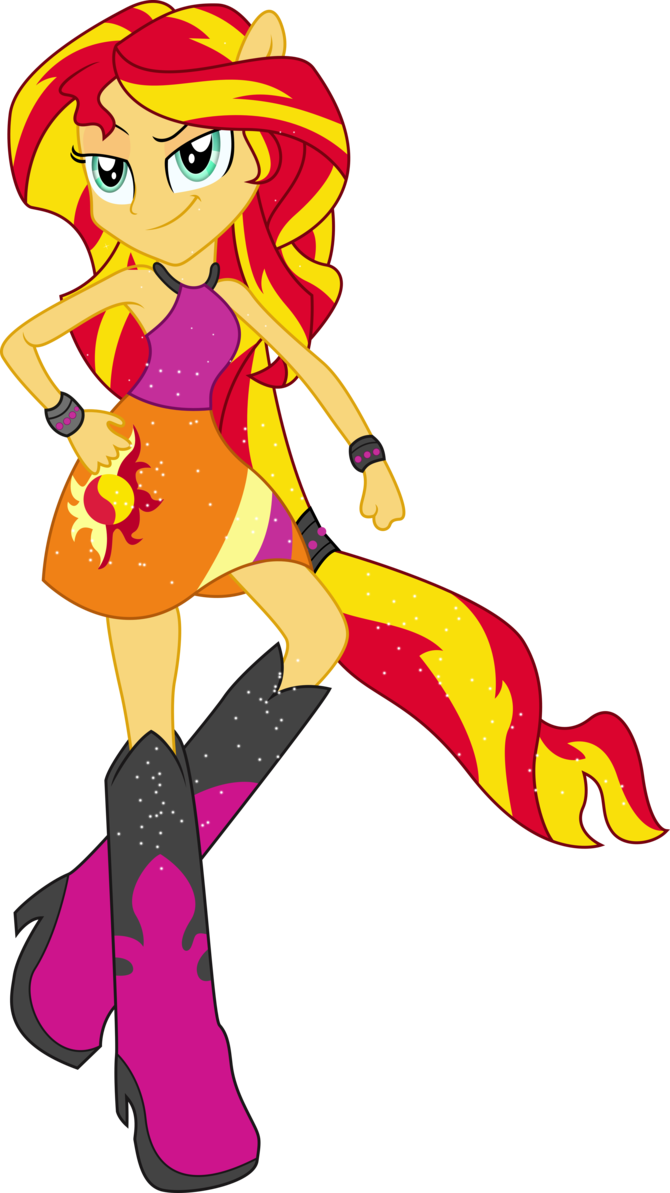 Sunset shimmer the seventh. Number 6 clipart 7th