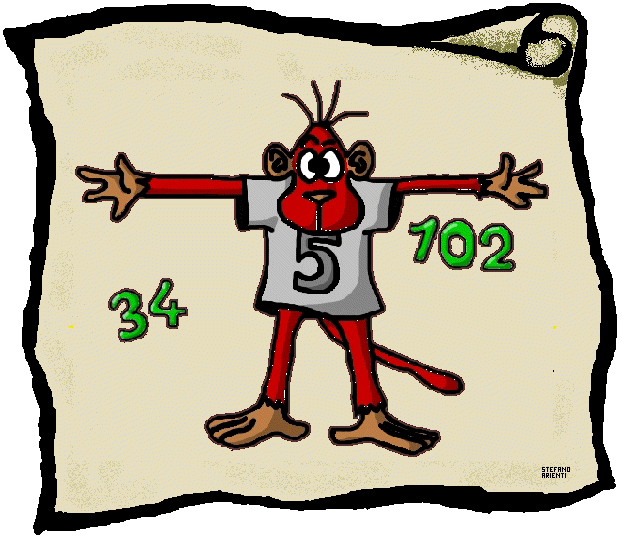 number 6 clipart happy number