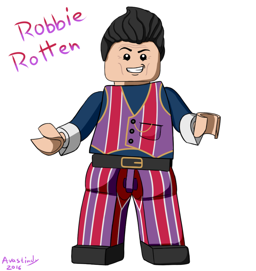 Robbie rotten by avastindy. Number 6 clipart number lego