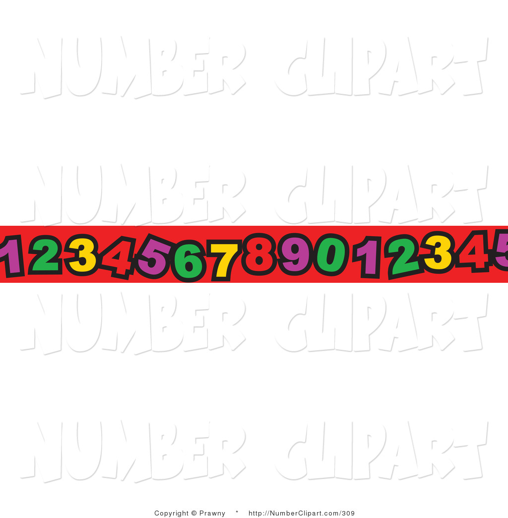 numbers clipart boarder