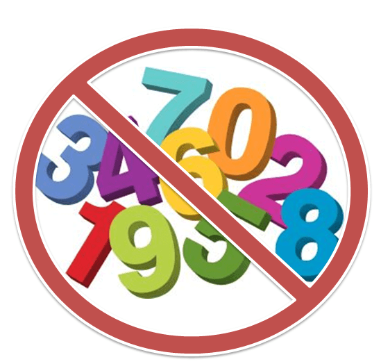 Qualitative cliparts zone . Number clipart quantitative data