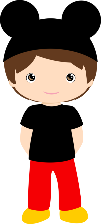 numbers clipart boy