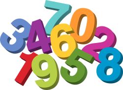 Numbers clipart clip art. Panda free images 