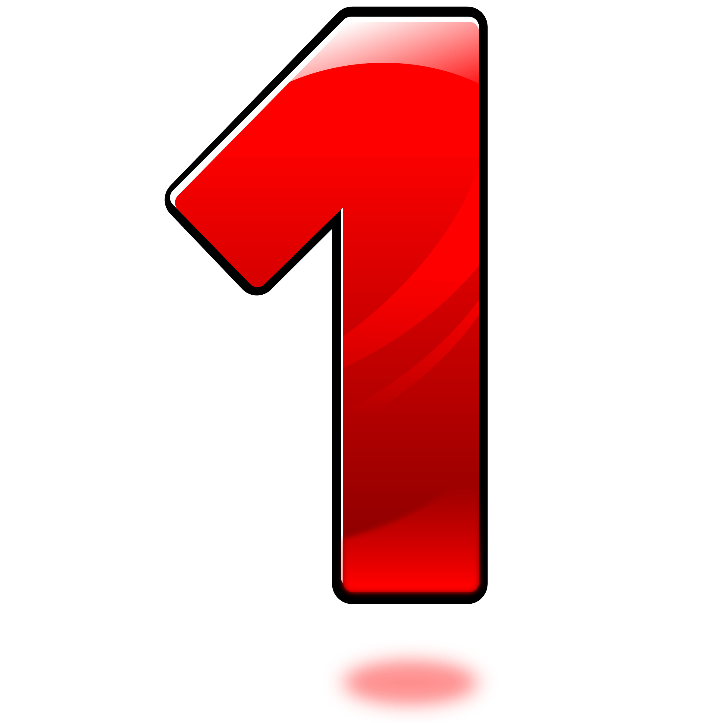 Free the number cliparts. Numbers clipart red