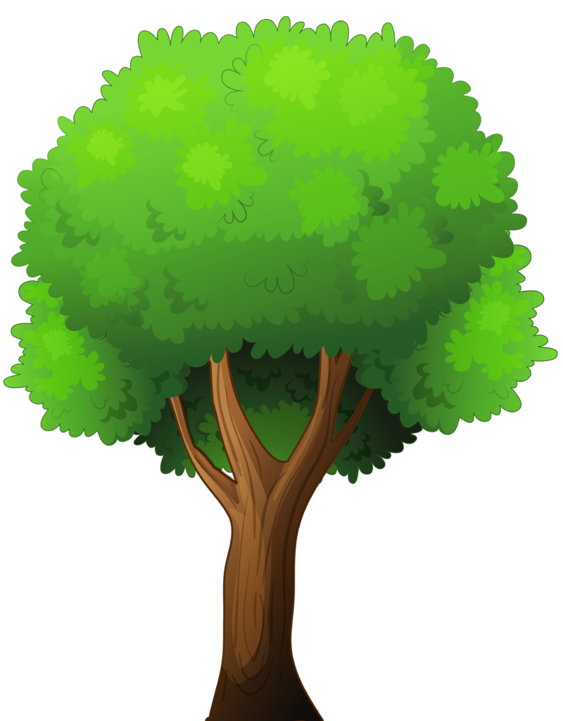 numbers clipart tree