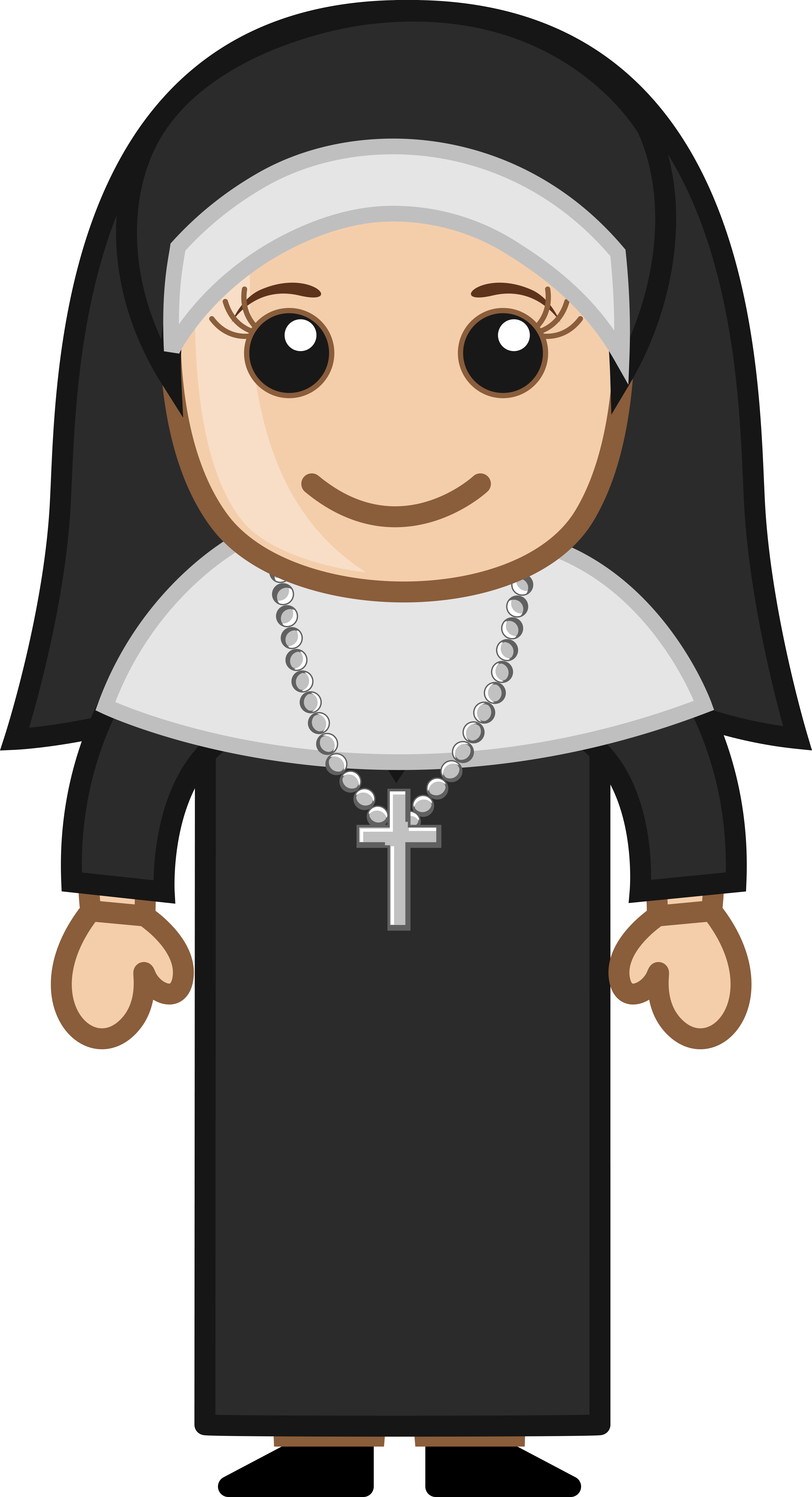 Catholic Nun Clipart Free Images And Illustrations Clip Art Library ...
