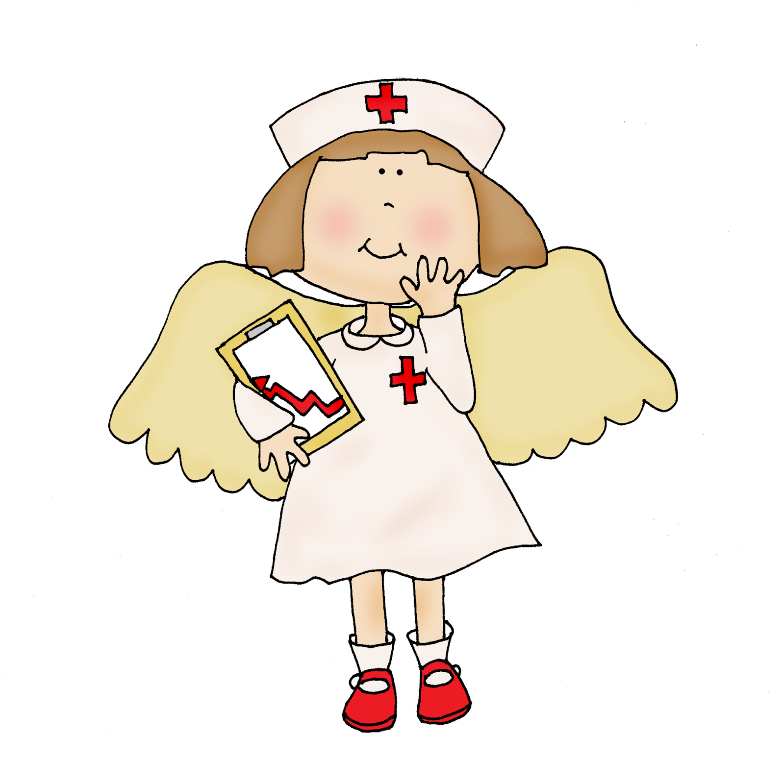 nurse clipart angel