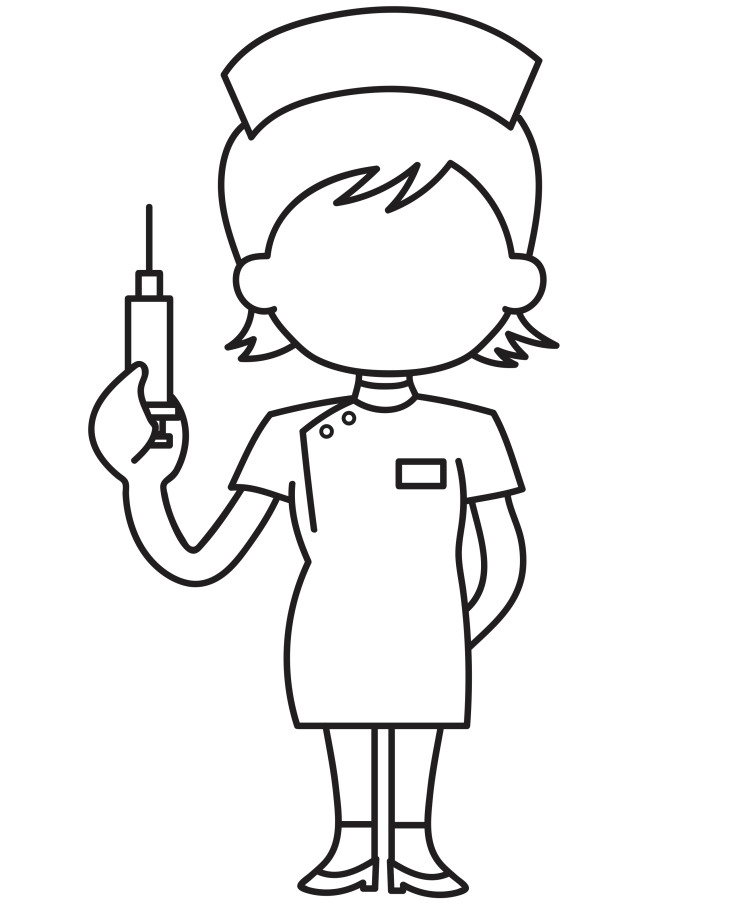 Nurse clipart easy. Paintings search result at