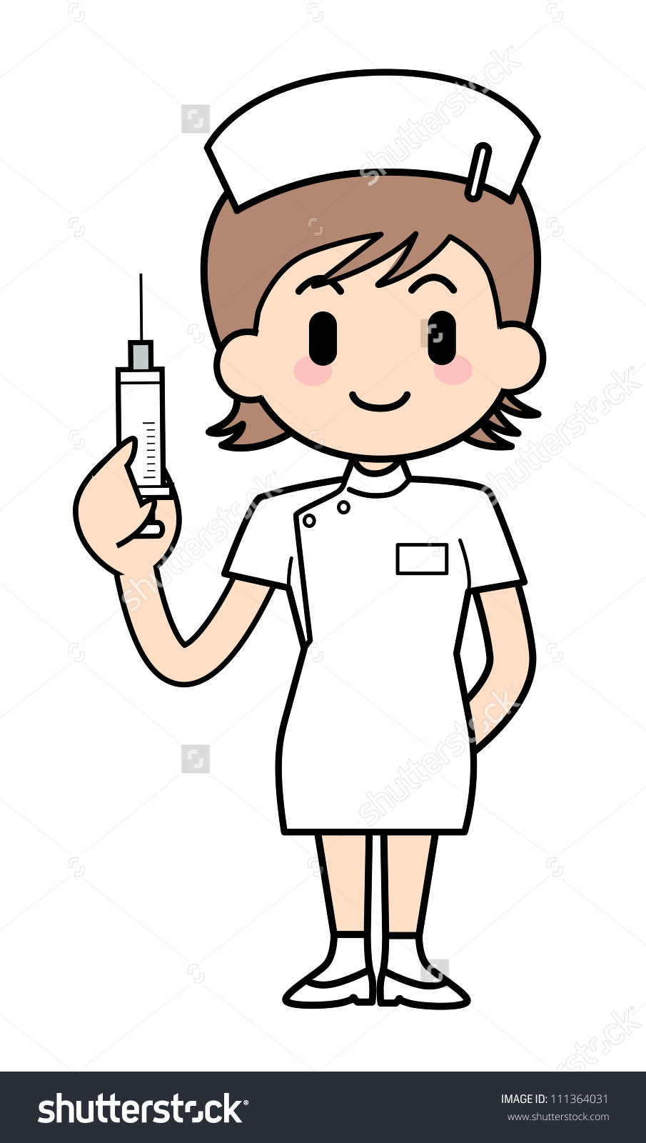 nurse clipart injection