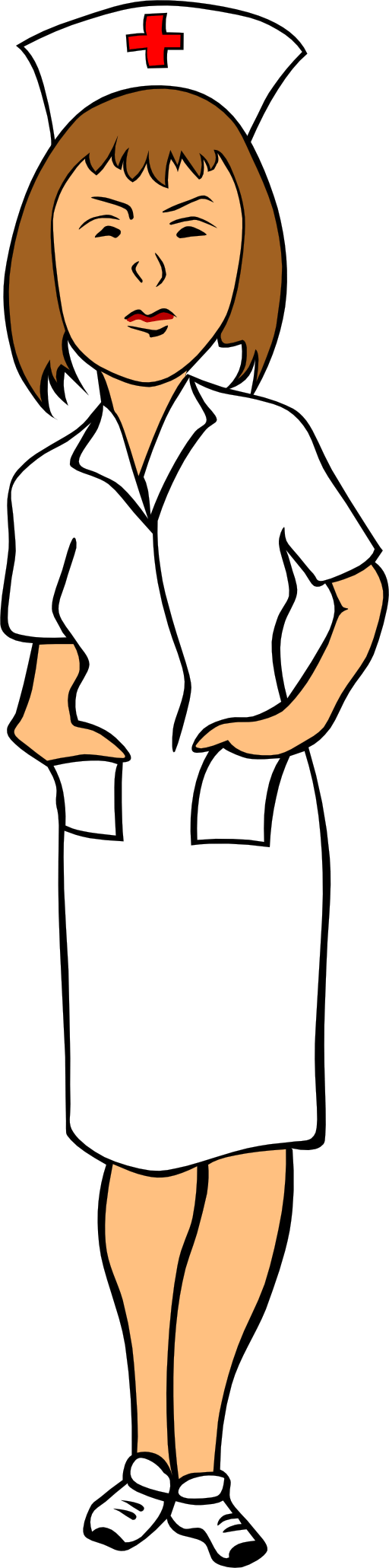 nurse clipart old fashioned