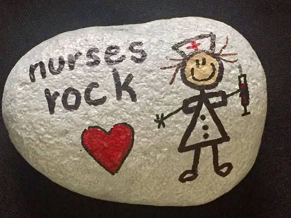 nurse clipart rock