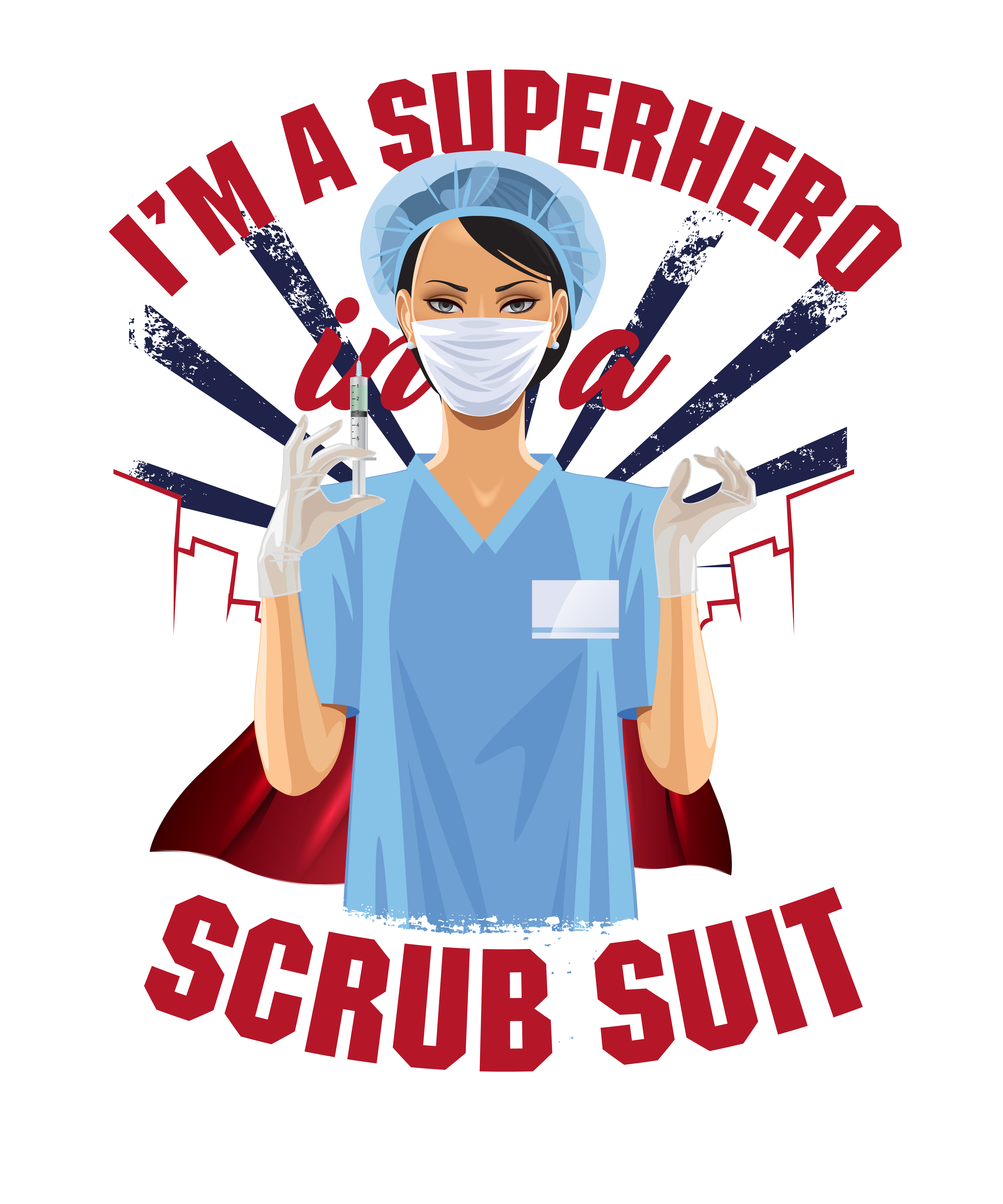 Free Nurse Hero Image Svg Dxf Png 4996