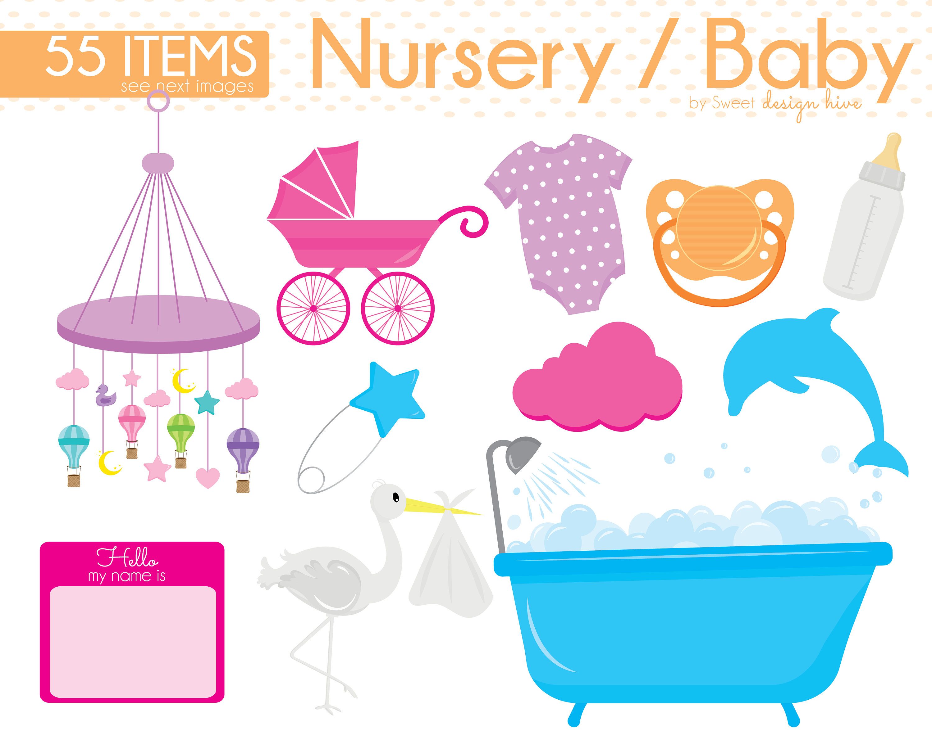 nursery clipart baby shower