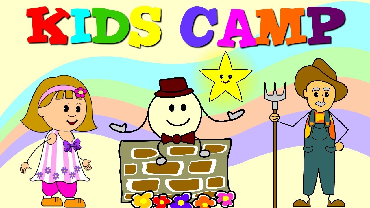 nursery clipart child camp