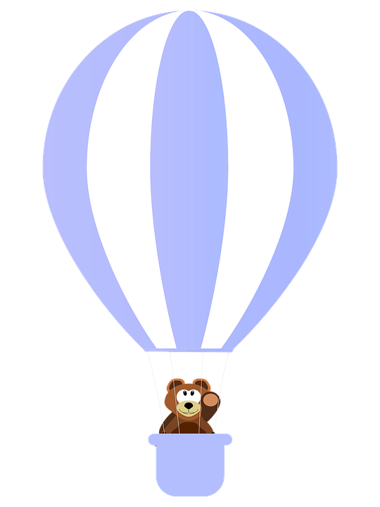nursery clipart hot air balloon