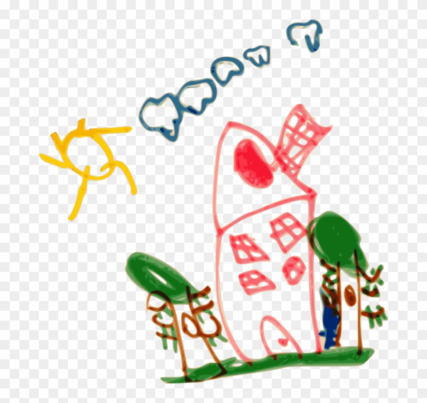 Nursery clipart kindergarten. School drawing child 